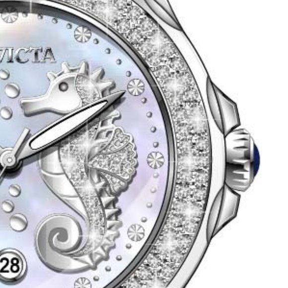 Invicta Ocean Voyage Wildflower Seahorse Quartz main image 4